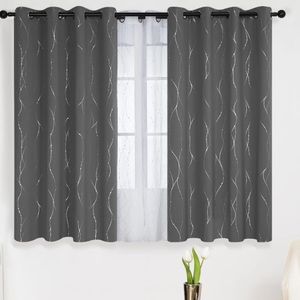 Deconovo Blackout grey Curtains